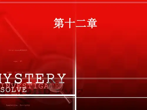 传播学基础第十二章