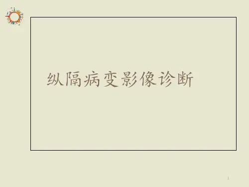 纵隔病变影像诊断  ppt课件