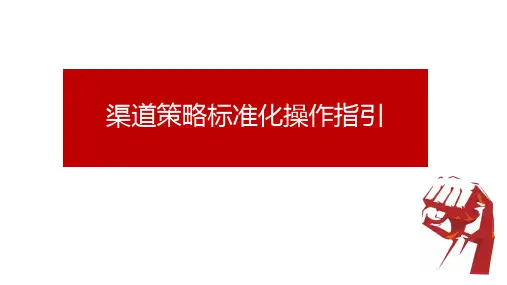 【销售】2020房地产项目渠道线标准化操作直引(最全)