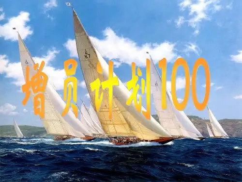 保险公司增员训练战斗营组织发展专题增员计划100早会分享培训模板课件