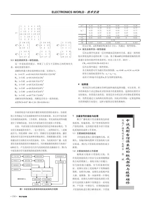 中波发射台信源系统的组成架构与故障维修