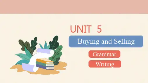 Unit5+复习课课件2022-2023学年冀教版英语八年级下册+