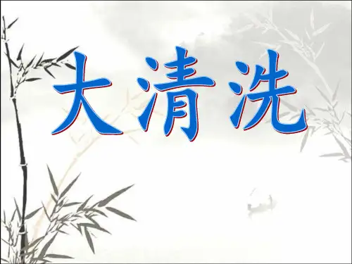 斯大林大清洗运动 PPT