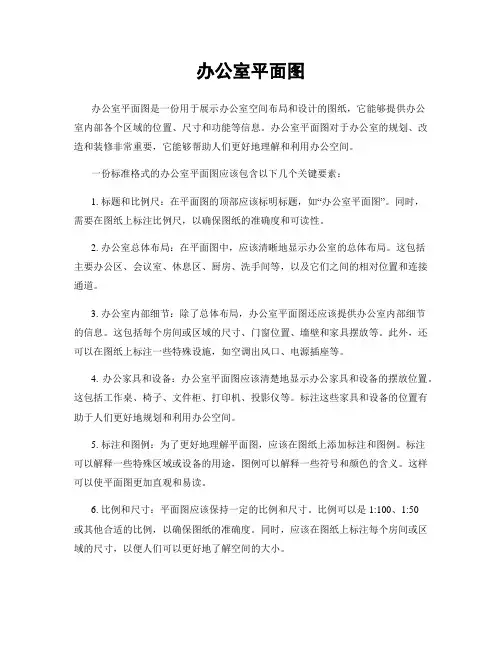 办公室平面图