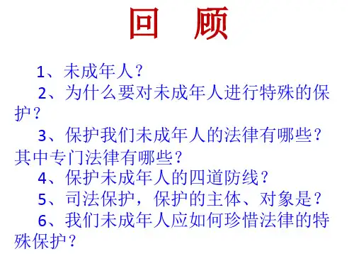 《我们与法律同行》课件ppt