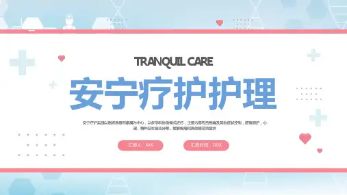 安宁疗护护理PPT(成品)41页精选全文
