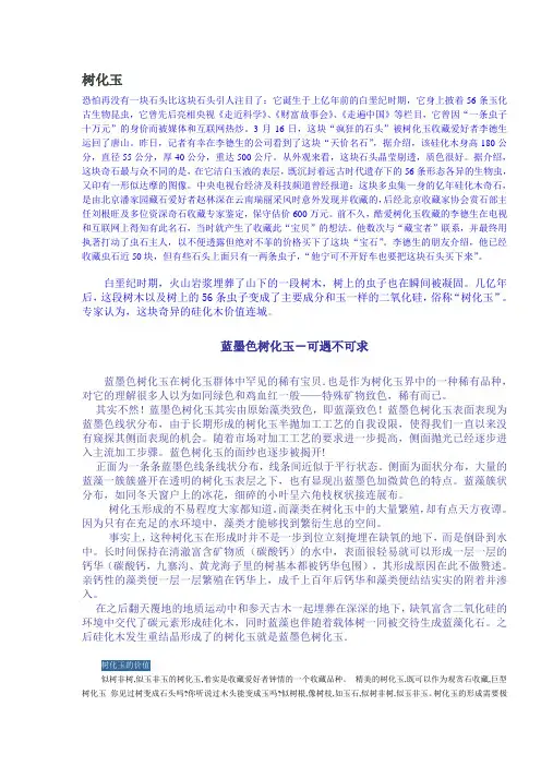 树化玉