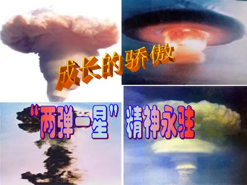 成长的骄傲：“两弹一星”精神永驻