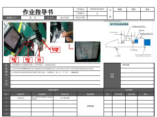 ccd检查作业指导书