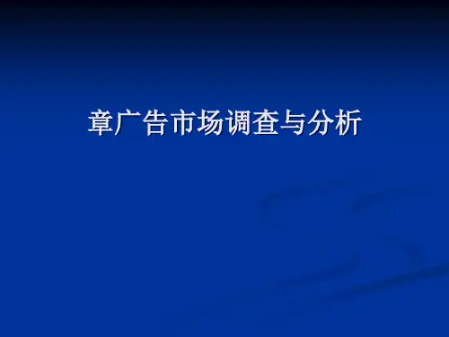 广告市场调查与分析(ppt33张)