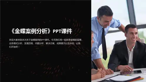 《金蝶案例分析》课件