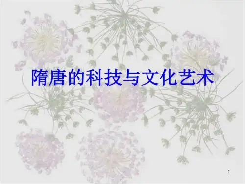 隋唐的科学技术ppt课件