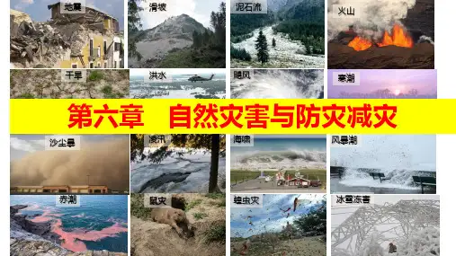 6.1-6.3自然灾害与防灾减灾课件高中地理人教版必修一