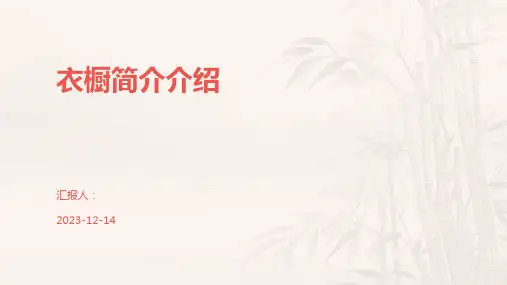 衣橱简介介绍