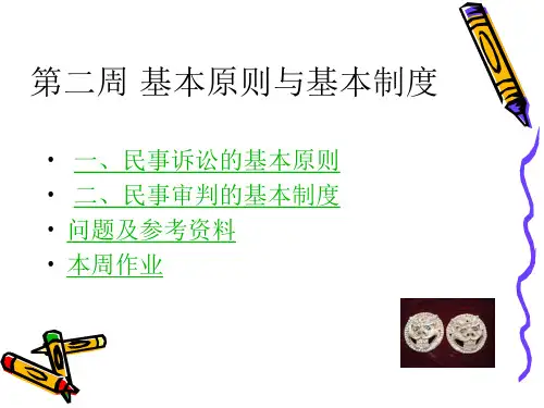 民事诉讼法讲座课件