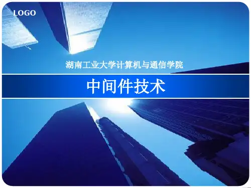 中间件技术(报告ppt)
