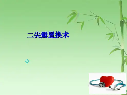 二尖瓣置换术(共22张PPT)
