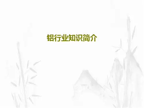 铝行业知识简介共90页文档
