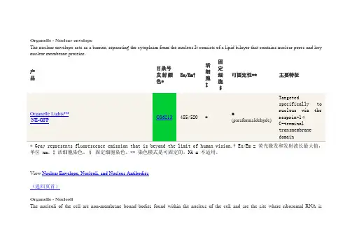 细胞核相关染料