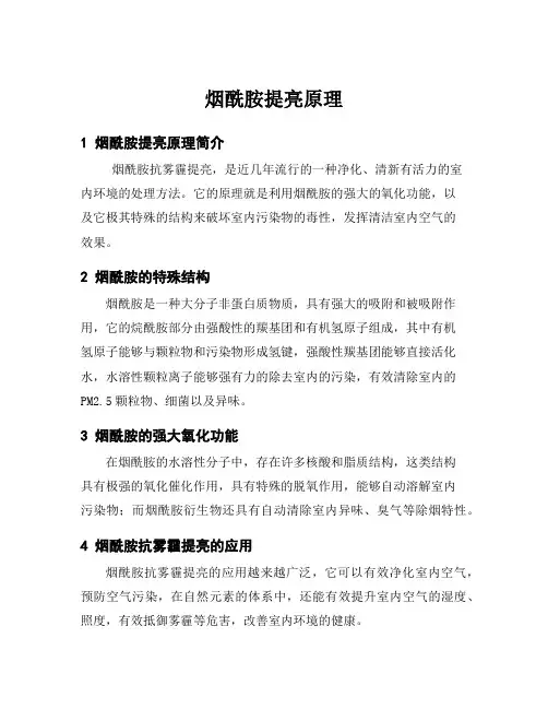 烟酰胺提亮原理