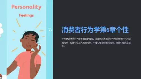 消费者行为学第6章个性