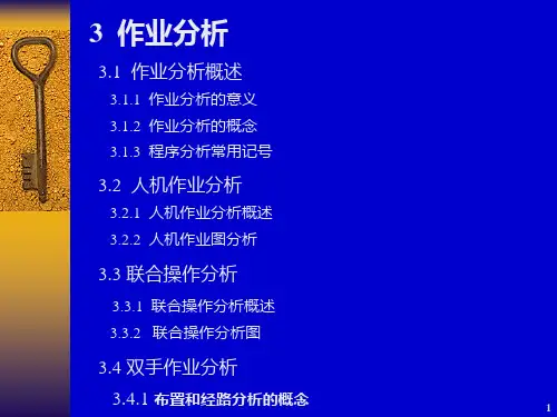 作业分析PPT课件