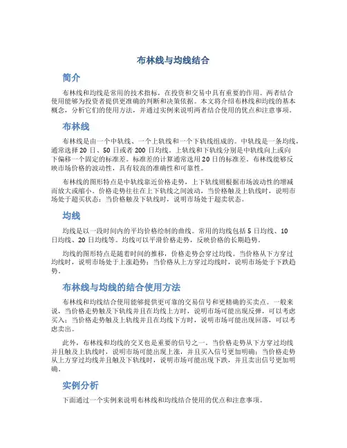 布林线与均线结合