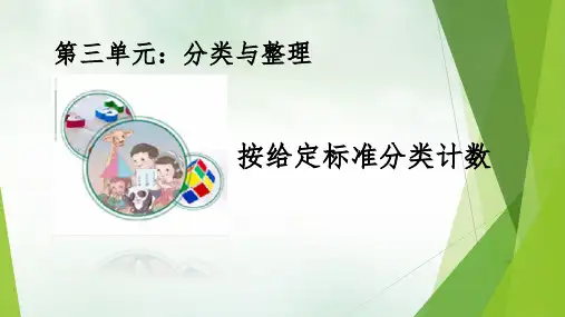 《分类与整理》PPT课件人教新课标1