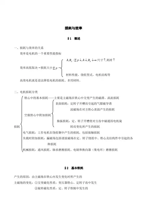 效率与损耗