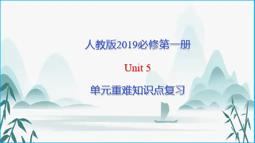 Unit5词汇讲解