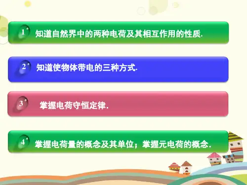 电荷及其守恒定律 完整版课件
