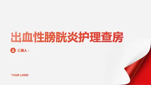 出血性膀胱炎护理查房PPT