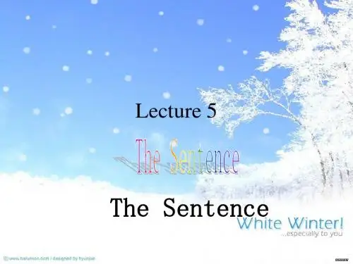 Sentences