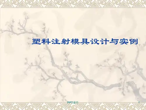 塑料模具课程设计实例  ppt课件