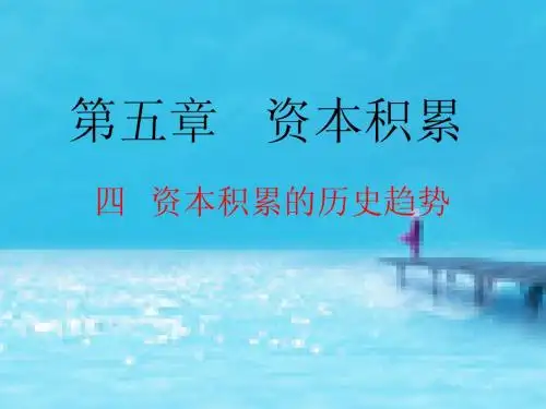 资本积累的历史趋势
