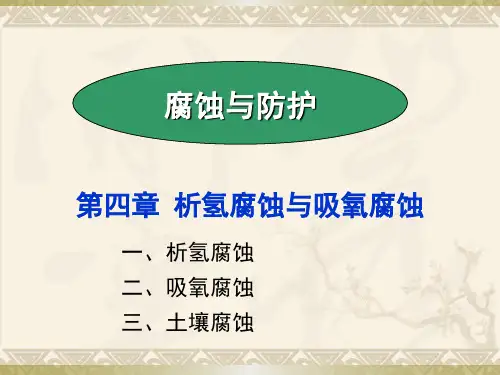 [物理]第四章析氢腐蚀与吸氧腐蚀
