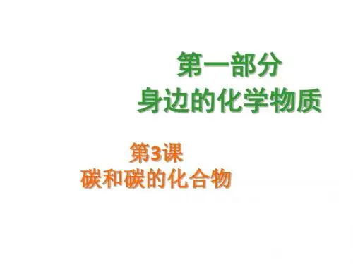 2016届广东省中考化学知识点专题复习课件20
