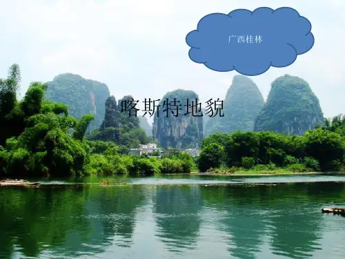人教版高中地理必修一课件：-1 喀斯特地貌 (共46张PPT)