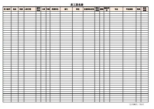 企业花名册模板.xls