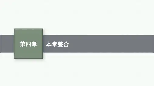 高中化学人教版(2019)必修第一册课件：第四章 物质结构 元素周期律 本章整合