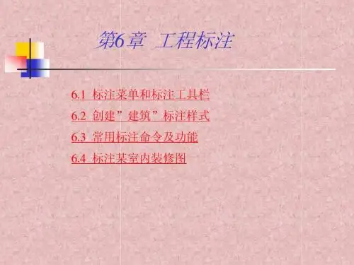AutoCAD 2006 工程标注