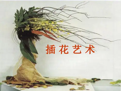 西方式插花(课堂PPT)