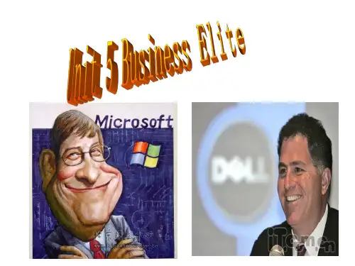 商务英语阅读  Unit 5 Business Elite