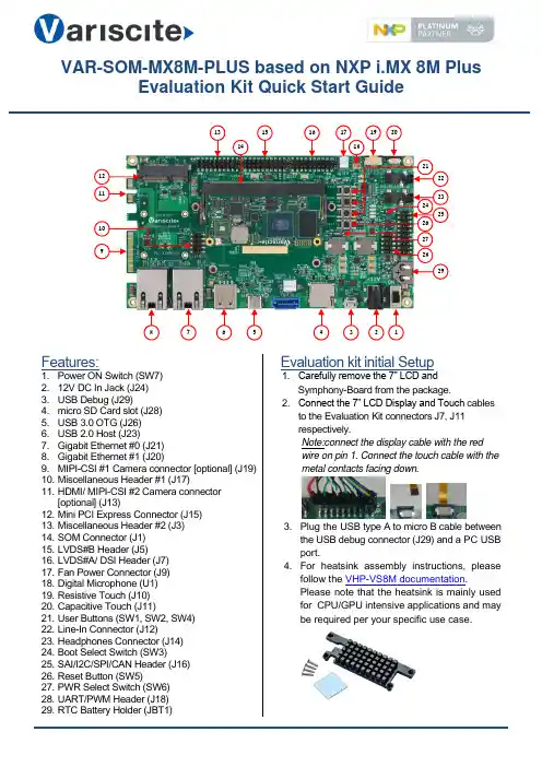 VAR-SOM-MX8M-PLUS based on NXP i.MX 8M Plus Evalua