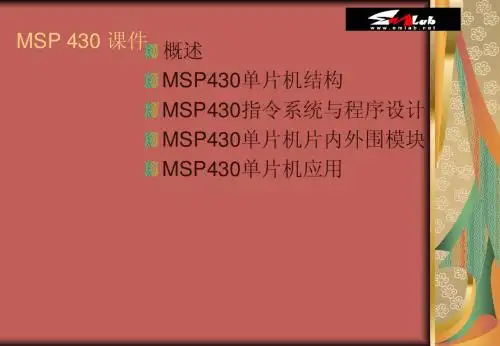 MSP430初学必备课件