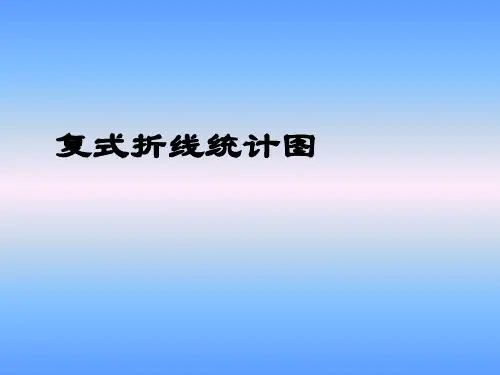 人教版小学五年级下册数学《复式折线统计图》教学课件