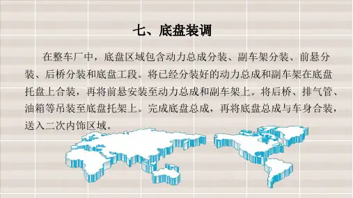 汽车装调工艺6底盘装调