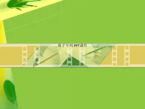 燕子专列 PPT课件