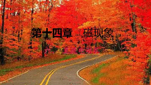 九年级物理全册 14.6直流电动机课件1初中九年级全册物理课件