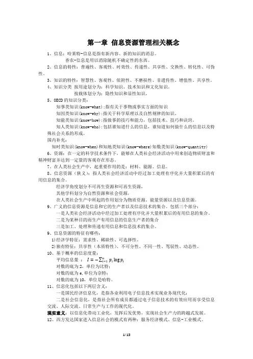 02129 信息资源建设